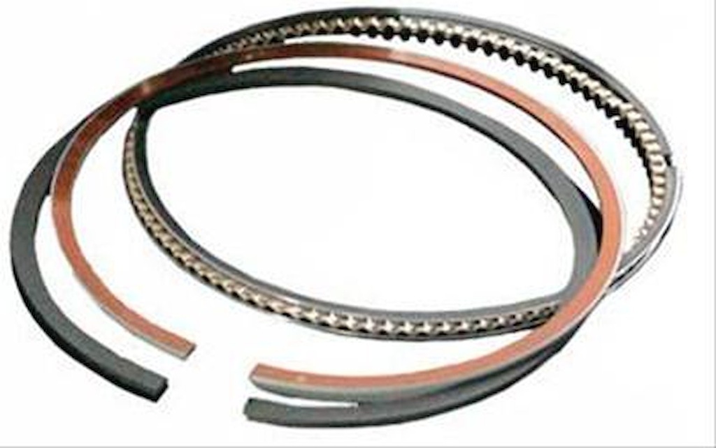 Wiseco 4072GFX: 4072GFX Gas Nitrided Piston Rings for 4.070 in. Bore, 0.047 in., 0.047 in., 3.0mm Thickness [Single Piston Set]