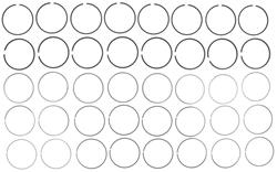 Mahle Original Premium Piston Ring Sets