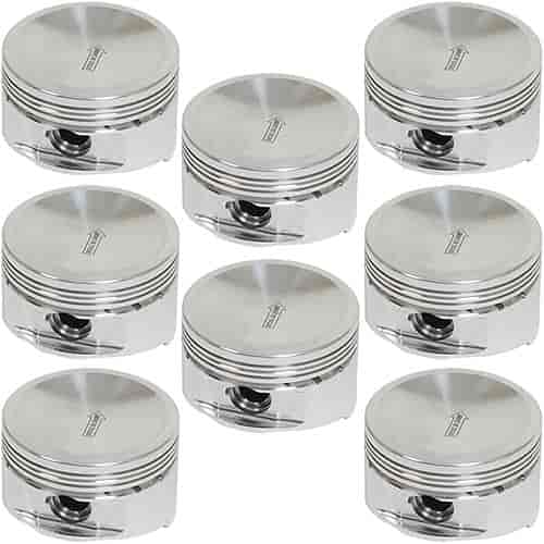 Manley 494200-8: Ford 4.6L/5.4L 2/4V & 5.4L 3V Street Master Dish Top Pistons 18cc Spherical Dish