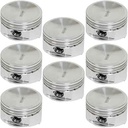 Manley 494200-8: Ford 4.6L/5.4L 2/4V & 5.4L 3V Street Master Dish Top Pistons 18cc Spherical Dish