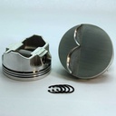 DSS Racing K1920-4030: K1920-4030 SX-Series Flat Top Piston Set for 1999-2019 Chevy LS, 4.030 in. Bore, -3cc Volume [OEM\Stroker]