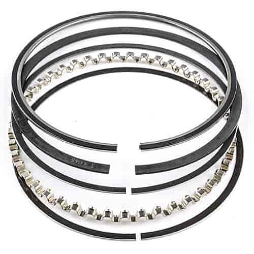 Total Seal MS4010-5: Gapless AP Seal Race Piston Ring Set Bore Size: 4.605"