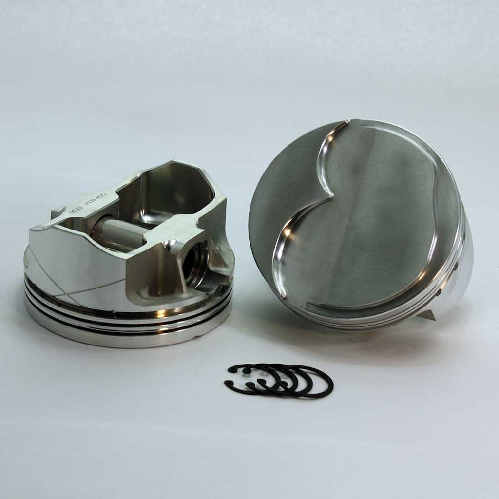 DSS Racing 1-2922-4070: 1-2922-4070 FX-Series Dome Top Piston Set for 1999-2019 Chevy LS, 4.070 in. Bore, +6cc Volume [OEM\Stroker]