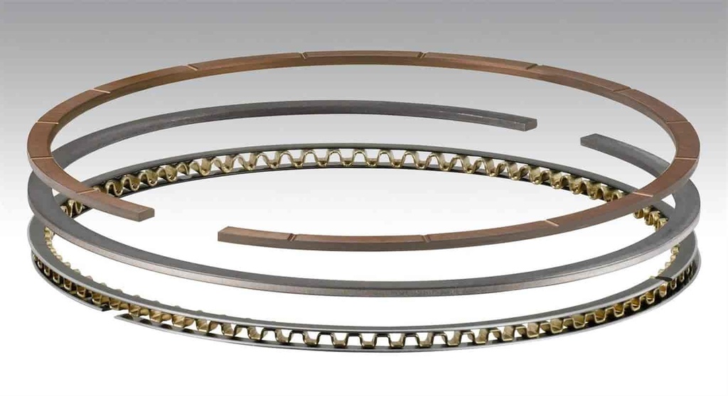 Total Seal CS0690GP-35: Classic Steel Gas Ported Piston Ring Set 4.160 Bore