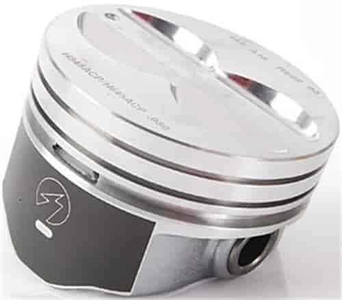 Sealed Power WH345DCP30: DDP Piston 350 SB-Chevy Flat Top Piston 4 Valve Reliefs