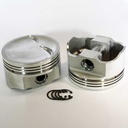 DSS Racing 8723-4030: 8723-4030 E-Series Dish Top Piston Set for 1962-2001 Small Block Ford 302, 4.030 in. Bore, -13cc Volume [OEM Stroke]