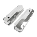 Top Street Performance JM8094-8P: JM8094-8P Valve Covers, Fab. Alum., Short Bolt w/ Holes BBF, Polished