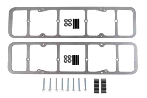 ICT Billet 551542: Valve Cover Adapter for Small Block Chevy