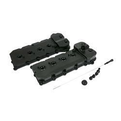 Top Street Performance 84052BK: 84052BK Valve Covers, Fabricated Aluminum, Coyote, Black