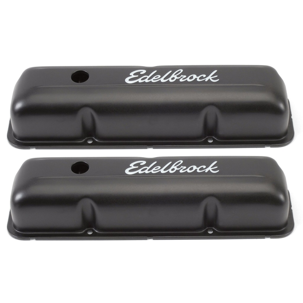 Edelbrock 4623: Signature Series Valve Covers 1958-1976 Ford FE 332-428