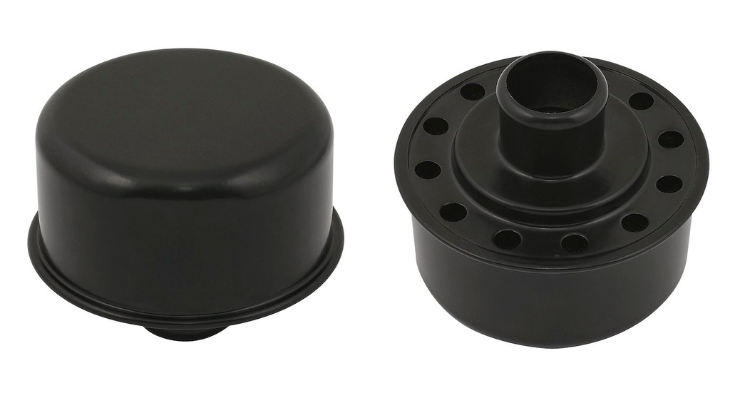 Mr Gasket 9810BP: Push-On Breather Fits Valve Cover Openings with 1.22" Diameter