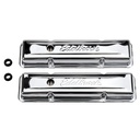 Edelbrock 4449: Signature Series Valve Covers 1959-1986 Small Block Chevy 262-400