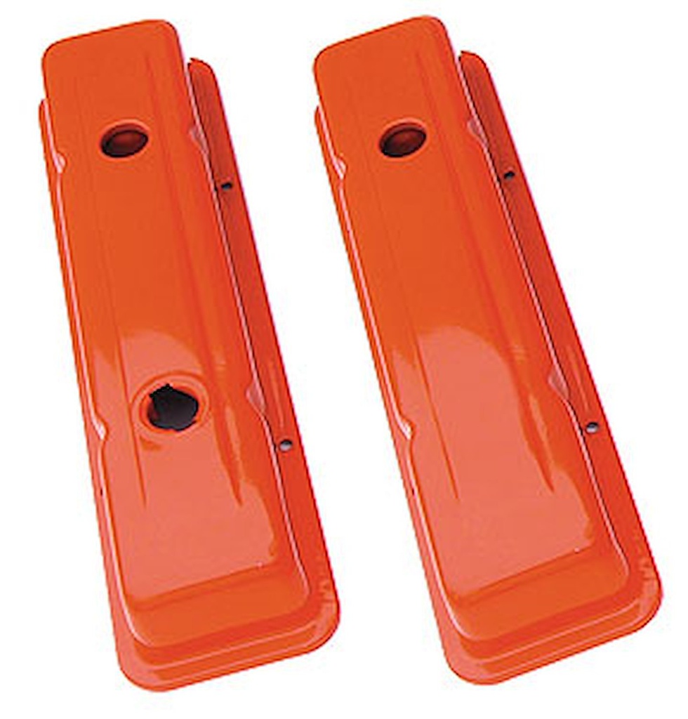 Trans Dapt 9916: OE Reproduction Powdercoated Steel Valve Covers 1958-86 Small Block Chevy 283-400