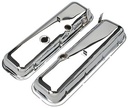 Trans Dapt 9503: OEM Reproduction Chrome Plated Steel Valve Covers 1965-1972 Big Block Chevy 396-502 V8