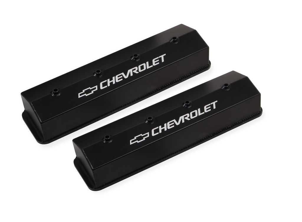 Holley 241-286: 241-286 GM Track Series Fabricated Aluminum Valve Covers