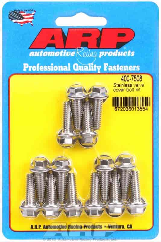 ARP 400-7508: Valve Cover Bolt Kit 6-point (Hex) Head