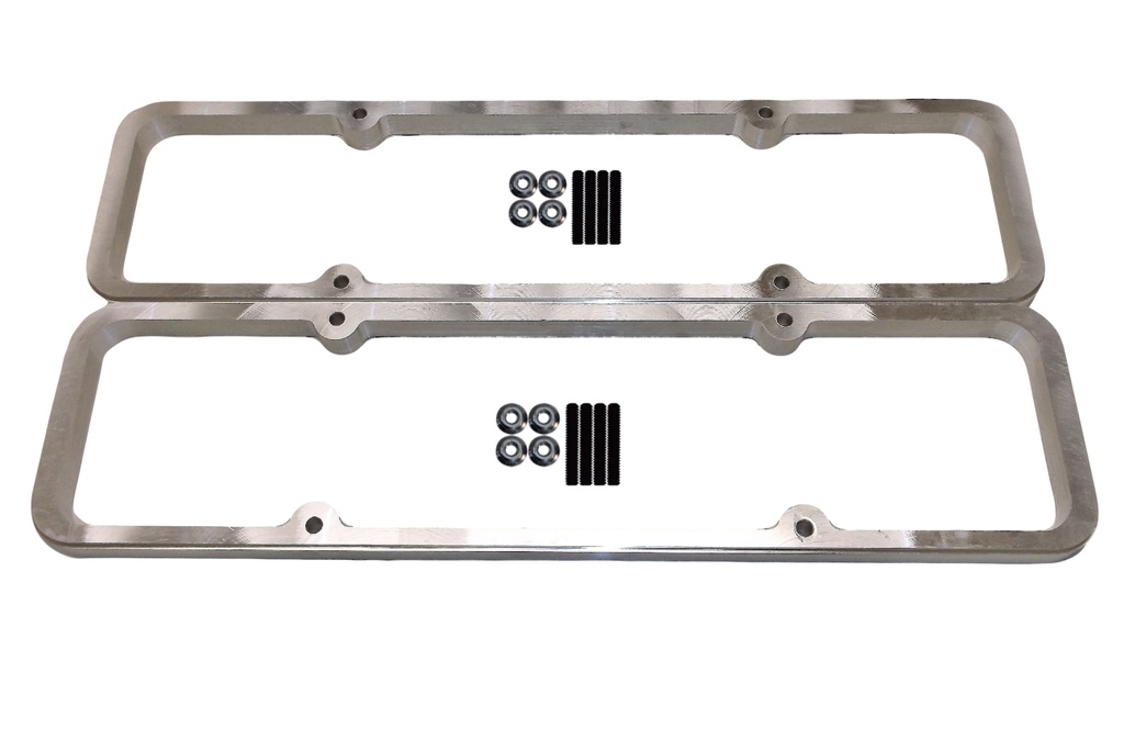 ICT Billet 551661-5: Valve Cover Spacers for Small Block Chevy