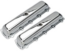 Trans Dapt 9381: Chrome Plated Steel Valve Covers Oldsmobile V8 330-455