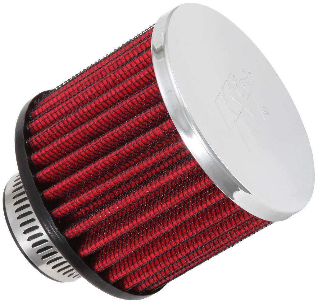 K&N 62-1390: 62-1390 Crankcase Vent Filter 1.25 in. Flange I.D.