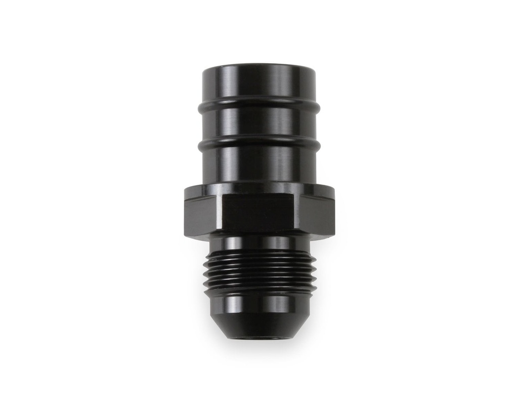 Earl's LS0038ERL: PCV Adapter Fitting [-8 AN Male] Black
