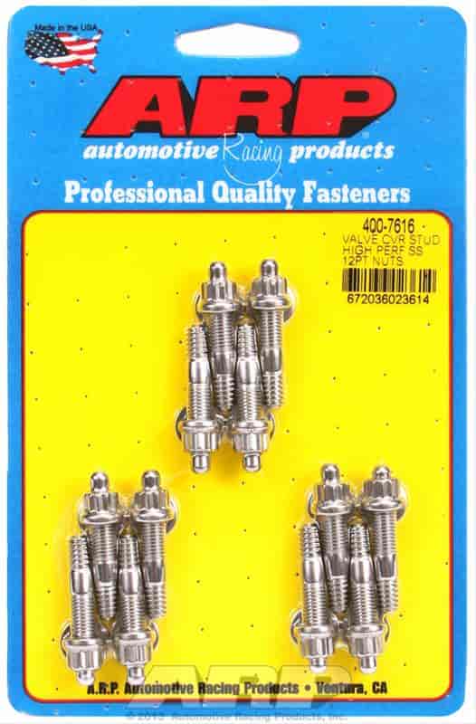 ARP 400-7616: Valve Cover Stud Kit 12-point Nut