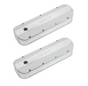 Quick Fuel 128-22QFT: Fabricated Aluminum Valve Covers 1965-2000 Big Block Chevy 396-454 Silver