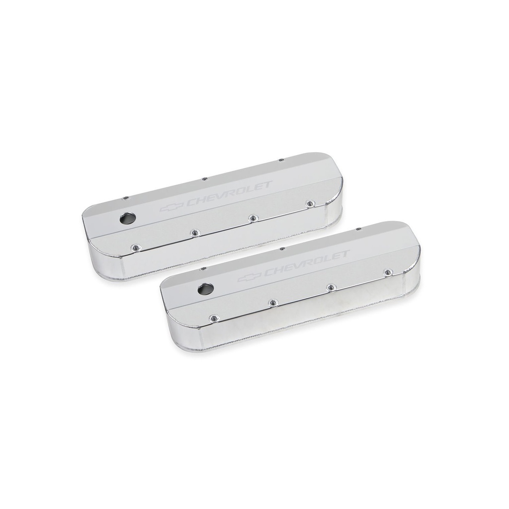 Holley 241-278: 241-278 GM Track Series Fabricated Aluminum Valve Covers