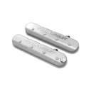Holley 241-400: 241-400 Aluminum Valve Covers GM LS1/LS2/LS3/LS6/LS7 Engines, Chevrolet with Bowtie Logo - Natural Machined Finish