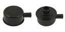 Mr Gasket 2054BP: Push-On Breather with PCV Fitting 1" OD Neck