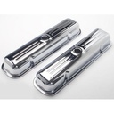 Trans Dapt 9461: Chrome Plated Steel Valve Covers 1959-1979 Pontiac 326-455 V8