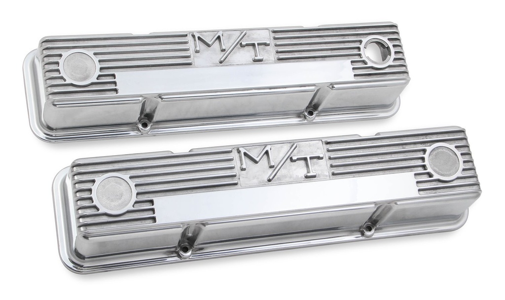 Holley 241-82: 241-82 M/T Finned Aluminum Valve Covers