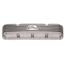 Edelbrock 4199: Classic Finned Valve Covers for 1967-1991 AMC/Jeep 290-401 V8 with Polished Finish