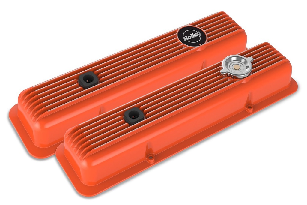 Holley 241-136: 241-136 Muscle Series Valve Covers Small Block Chevy
