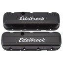 Edelbrock 4683: Signature Series Valve Covers 1965-Later Big Block Chevy 396-502