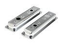 Trans Dapt 9460: Chrome Plated Steel Valve Cover Caps 1987-1999 Small Block Chevy 5.0L, 5.7L V8
