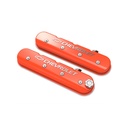 Holley 241-403: 241-403 Aluminum Valve Covers GM LS1/LS2/LS3/LS6/LS7 Engines, Chevrolet with Bowtie Logo - Factory Orange Finish