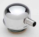Trans Dapt 4806: Chrome Valve Cover Breather/Oil Filler Cap Twist-In