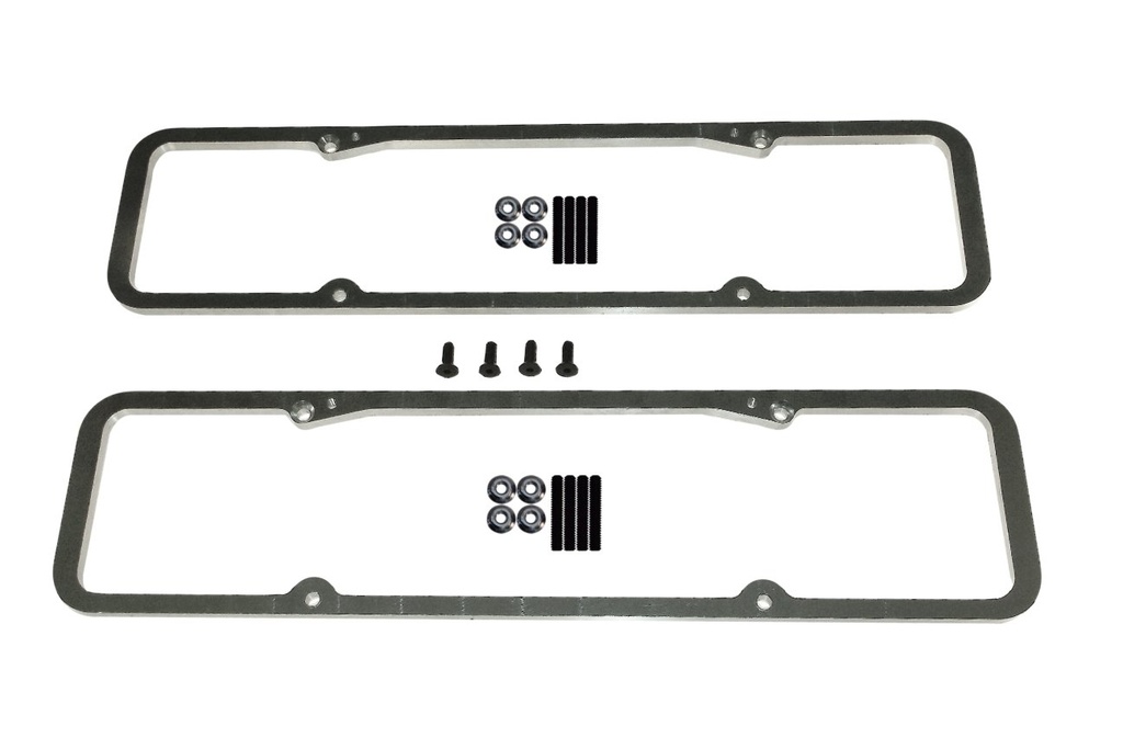 ICT Billet 551561: Valve Cover Adapter for Small Block Chevy