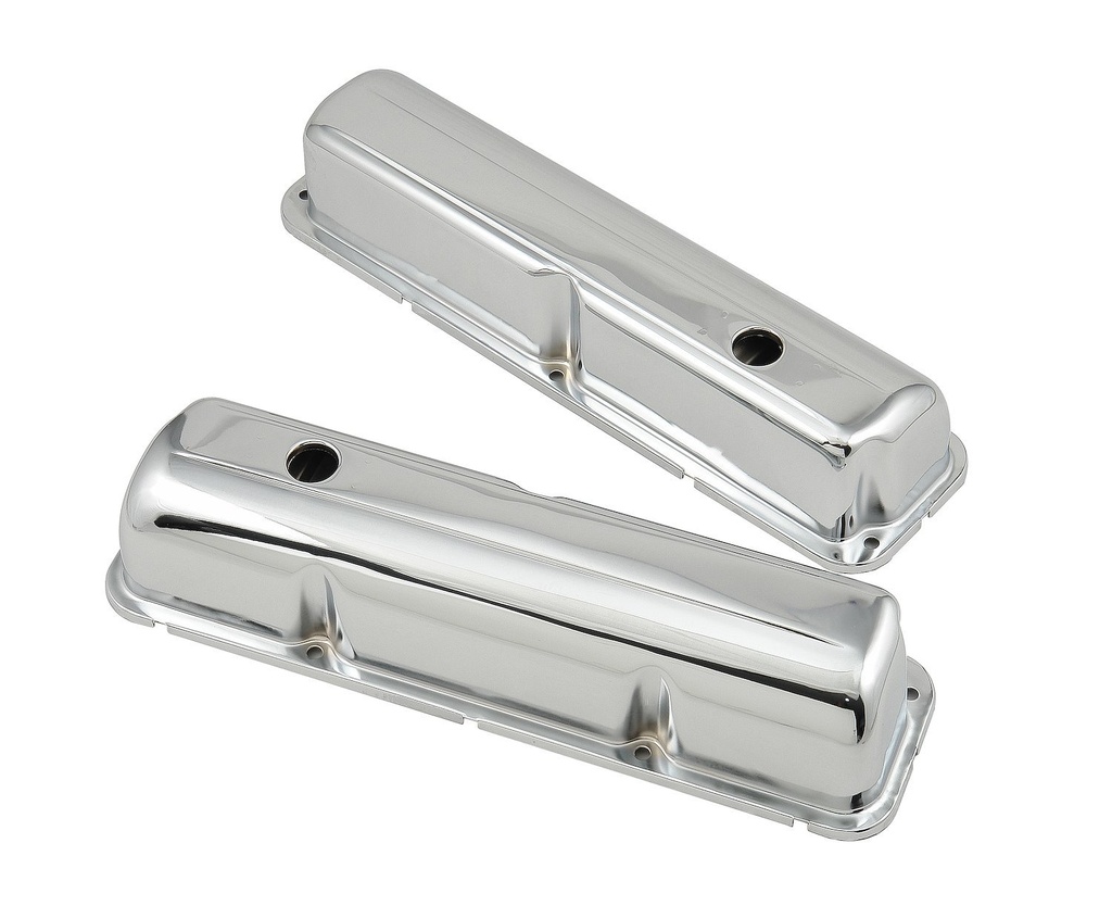 Mr Gasket 9412: Chrome Valve Covers 1958-Up Ford 332/360/390/406/427/428