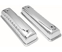 Trans Dapt 8986: Chrome Plated Steel Valve Covers 1954-1964 Ford Y-Block 292-312 V8