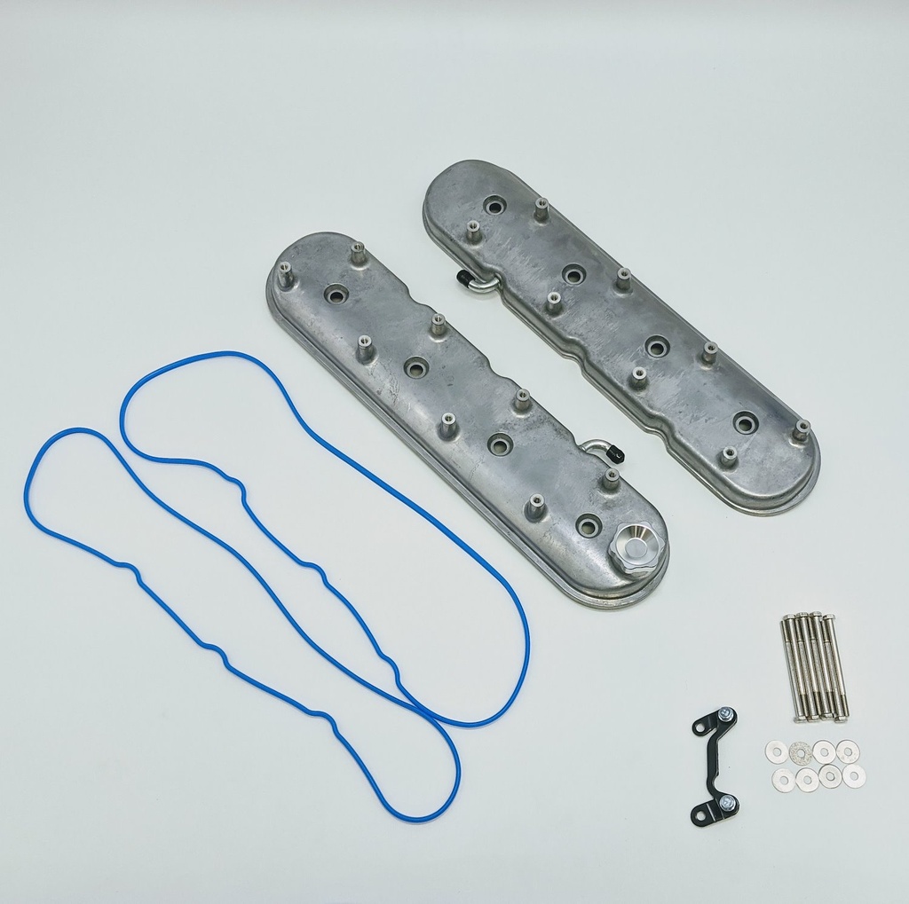 Granatelli 640365: 640365 Cast Aluminum Centerbolt Valve Covers GM LS-Series V8 Engines