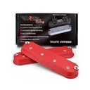 Brian Tooley Racing BTR VCA-03-RED: VCA-03-RED Valve Cover Set, GM Gen III/Gen IV LS, w/o Coil Mounts, w/o BTR Logo [Red Powder-Coated]