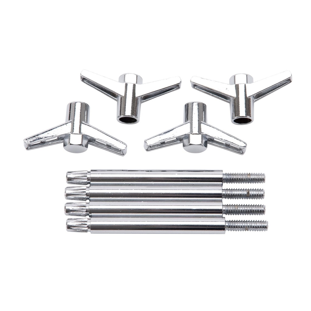 Edelbrock 4400: 2-Piece Wing Bolts with T-Top, Length of 3-3/4"