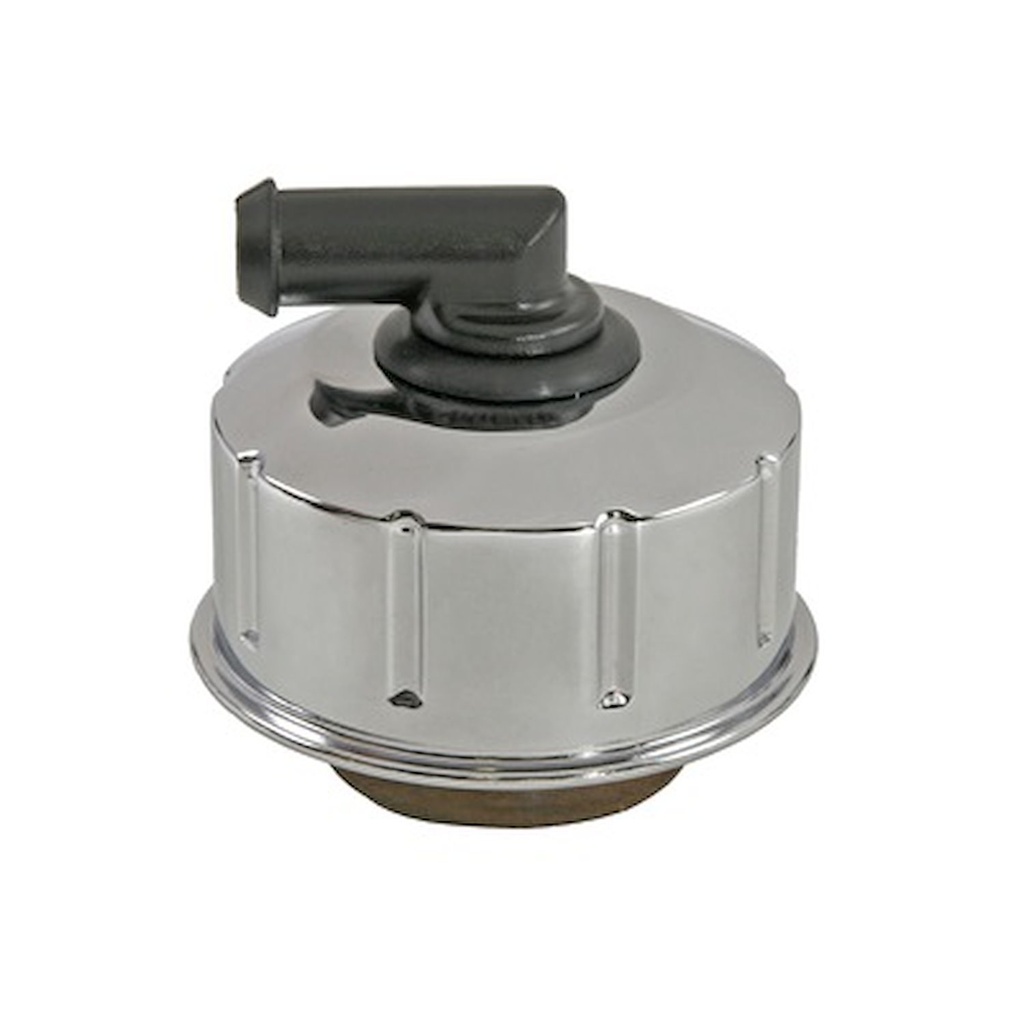 Scott Drake C8AZ-6766-BR: C8AZ-6766-BR 68-70 Chrome oil cap w/o logo