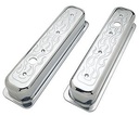 Trans Dapt 6987: Cast Aluminum Valve Covers 1987-99 Small Block Chevy (Centerbolt)