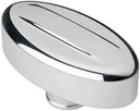 Billet Specialties 20939: Retro Oval Valve Cover Breather Plain