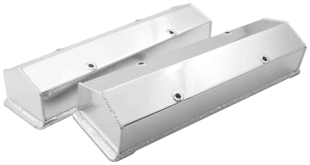 Allstar Performance ALL26170: Fabricated Aluminum Valve Covers Small Block Chevy