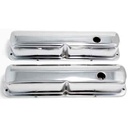 Trans Dapt 9296: Chrome Plated Steel Valve Covers 1958-76 Ford 352, 390, 406, 427, 428 V8