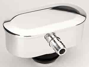 Billet Specialties 21929: Oval Valve Cover Breather Plain