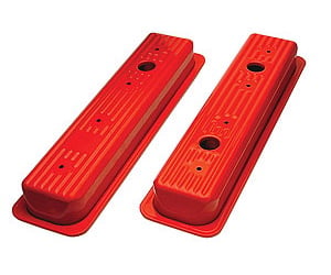 Trans Dapt 9919: Powdercoated Steel Valve Covers 1987-99 Chevy 5.0L/5.7L (Truck Only)